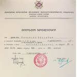 Dyplom Sportowy. Zawody Strzeleckie Związku Oficerów Rezerwy Koło Lwów - Lwów 1931 [pieczęć Z.O.R. Koło Lwów]