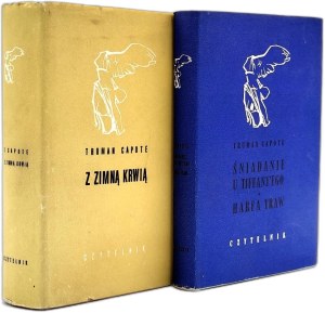 Capote Truman - Breakfast at Tiffany's, Harp of Grass, In Cold Blood - Warsaw 1962 [ First Edition, Nike].
