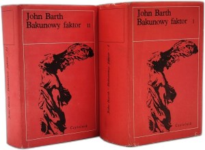 Barth John - Bakun Factor T.I-II, Warsaw 1980, [ First edition, Nike