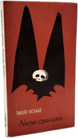 Vesaas Tarjei - Nocne czuwanie (Night Vigil), Warsaw 1966 [ First edition, cover design by Aleksander Stefanowski ].