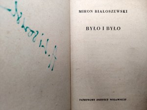 Miron Bialoszewski - Were and Were - Warsaw 1965 [ First Edition, 1st Edition].