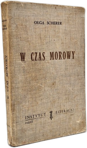 Scherer Olga - In the morose time - Paris 1967 [ Literary Institute ].