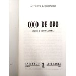 Bobkowski Andrzej - Coco de oro, szkice i opowiadania, Paryż 1970 [ Wydanie pierwsze, Instytut Literacki ]