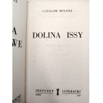 Miłosz Czesław - Dolina Issy - Paryż 1987 [ Instytut Literacki ]