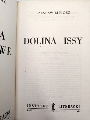 Czesław Miłosz - Dolina Issy - Paris 1987 [ Literary Institute ].