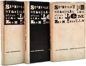 Lem Stanisław - Czas nieutracony - complete Volume I-III, Kraków 1965