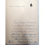 Ostromęcki Bogdan - Wybór wierszy - Warszawa 1972 [ Autograf i dedykacja autora, wydanie pierwsze ]