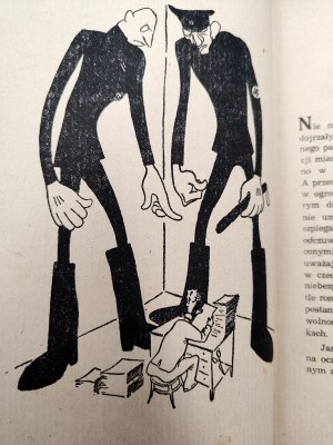 Hoffmeister Adolf - Tourist despite his will, Katowice 1946 [ Cover proj. Józef Morszczak ].