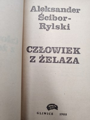Scibor - Rylski Alexander - Man of Iron - Gliwice 1988