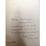 Lichniak Zygmunt - Raptularz Literacki, Warszawa 1957 [ Autograf i dedykacja autora ]