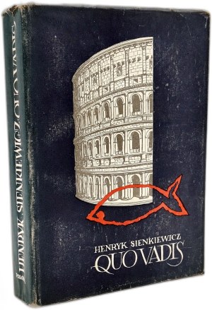 Sienkiewicz Henryk - Quo Vadis - Edition in Esperanto, Warsaw 1957