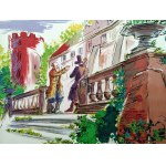 Mickiewicz Adam - Pan Tadeusz - ilustracje T. Gronowski, Warszawa 1950