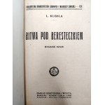 Kubala Ludwik - Bitwa pod Beresteczkiem - Warszawa 1925
