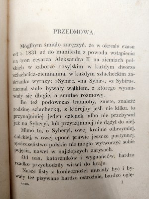 Tokarzewski Szymon - Katorżnicy - obrazki syberyjskie, Warsaw 1912 [ Siberia, Stamp Library of the Grodzisk Mazowiecki State Police Command ].