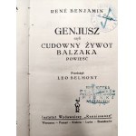 Benjamin Rene - Genjusz czyli cudowny żywot Balzaka, Warszawa 1929 [ Pieczęć Państwowa Wytwórnia Prochu w Pionkach, Pionki, kasyno]