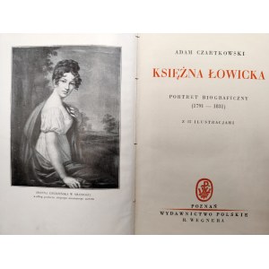 Czartkowski Adam - Księżna Łowicka - Poznań 1930