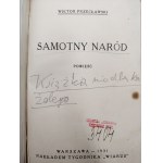 Przecławski Wiktor - Samotny Naród - Warszawa 1931