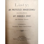 Mohort J. - Listy do przyszłej narzeczonej; Junosza K. - Listy do cudzej żony, Warszawa 1898