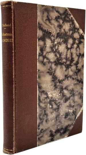 Rolland Romain - Mahmata Gandhi - a novel about the prophet of India, Warsaw 1930