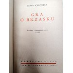 Schnitzler Artur - Gra o Brzasku, Warszawa 1928