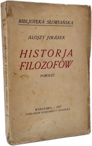 Jirasek Alojzy - History of philosophers, Warsaw 1927 [ Slavic Library ].