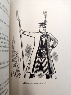 Nowakowski Zygmunt - From my laundry - Warsaw 1938 [ 1st Edition, Cover and illustrations by Karol Forster ].