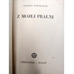 Nowakowski Zygmunt - Z mojej pralni - Warszawa 1938 [ Wydanie I, Okładka i ilustracje Karol Forster ]
