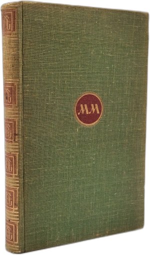 Maeterlinck Maurice - Life of Space - Poznań 1929 [ First Edition, 1st Edition ].