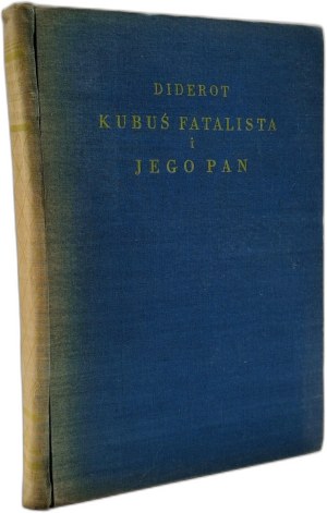 Diderot - Winnie the Fatalist and his master - Warsaw 1930