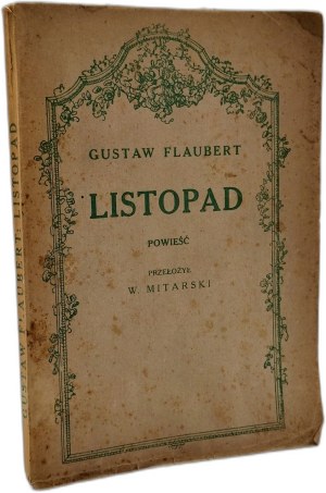 Flaubert Gustav - November - Warsaw 1920