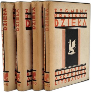 Krasiński Zygmunt - Works - edited by Leon Piwoński, Warsaw 1931