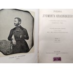 Krasiński Zygmunt - Pisma - herausgegeben mit Erlaubnis der Familie von Tadeusz Pini, kritische Gesamtausgabe mit einer Einleitung von Józef Kallenbach, Bände I-V, Lviv 1904