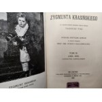 Krasiński Zygmunt - Pisma - herausgegeben mit Erlaubnis der Familie von Tadeusz Pini, kritische Gesamtausgabe mit einer Einleitung von Józef Kallenbach, Bände I-V, Lviv 1904