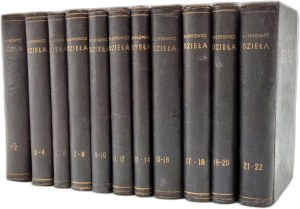 Kasprowicz Jan - Works - Publishing set - edited by Stefan Kołaczkowski, Krakow 1930