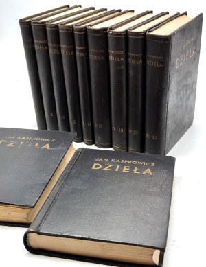 Kasprowicz Jan - Works - Publishing set - edited by Stefan Kołaczkowski, Krakow 1930