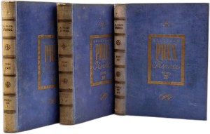 Prus Bolesław - Pharaoh - Volume I-III, Warsaw 1935 [ covers designed by Edward Manteuffel ].