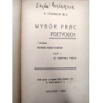 Laskowski Kazimierz - Wybór prac Poetyckich, przedmowa Kazimierz Przerwa Tetmajer, Warszawa 1909