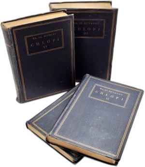 Reymont Władysław - Chłopi - Volume I-IV [complete], Warsaw 1932