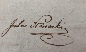 [Slowacki Juliusz , Potocki Antoni - Autograph ] - Christiani Gryphii - Desideratio de Scriptoribus, Lipsae 1710