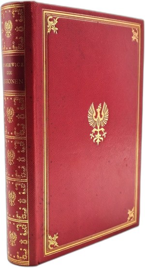 Sienkiewicz Henryk - Legiony - (Die Legionen), first edition, Munich 1917 [ Piece - Wladyslaw Koscielski coat of arms Ogończyk - owner of Biblioteka Polska publishing house, PATRIOTYK].