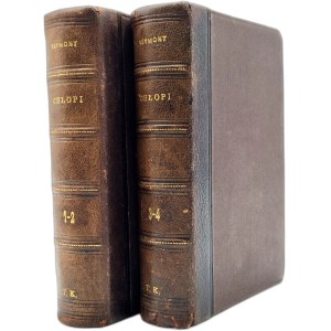 Reymont Stanisław Władysław - Chłopi - komplet, Warszawa 1909/10 [ Pierwsze Wydanie ]