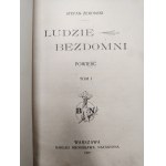 Żeromski Stefan - Ludzie bezdomni Tom I-II, Warszawa 1900 [ Pierwodruk, Pierwsze Wydanie ]