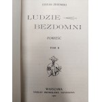 Żeromski Stefan - Ludzie bezdomni Tom I-II, Warszawa 1900 [ Pierwodruk, Pierwsze Wydanie ]