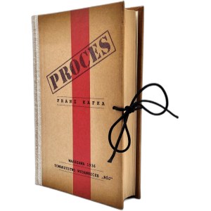 Kafka Franz - Proces - Warszawa 1936 [ Pierwodruk, pierwsze wydanie, Bruno Schulz ]