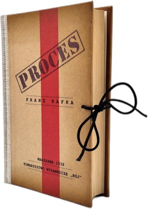 Kafka Franz - The Trial - Warsaw 1936 [ First printing, first edition, Bruno Schulz ].