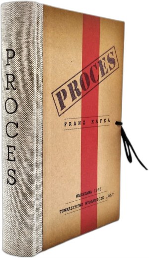 Kafka Franz - The Trial - Warsaw 1936 [ First printing, first edition, Bruno Schulz ].