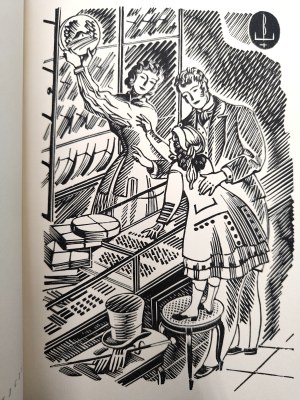 Tuwim Julian (introduction) - Staroświecki Sklep Wedla - Warsaw 1938 [ First edition with woodcuts by Cieślewski, Mrożewski, Bartłomiejczyk ] - Varsaviana, Wedel