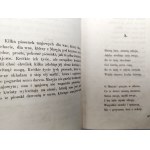 Antoniewicz Karol - Poezje - z krótka wiadomością o życiu i pismach autora, Kraków 1861