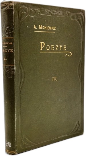 Mickiewicz Adam - Pan Tadeusz - Krakow 1899