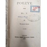 Asnyk Adam - Poezje, Tom I-III - Lwów 1880/81